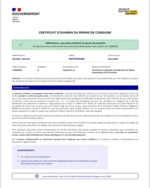 Nouveau CEPC - Auto-école Centre Conduite Pessac